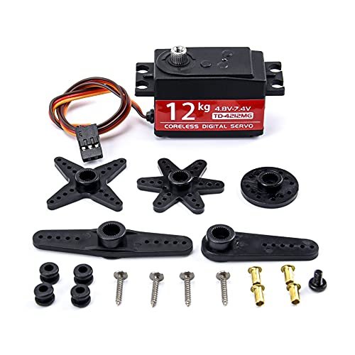 Readytosky 12kg Waterproof Digital Servo Motor for Flying Fish RC Speed Boat Helicopter Tail Robot Car Drone
