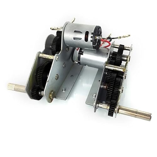 Henglong Steel HL59MM Gearbox with RC Plane Wiring for 1/16 Scale Tanks Models 3838 3839 3878 3889 3908 3918