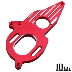 Arrma Mega RC Monster Truck Aluminum Motor Mount Replacement for Granite Typhon Big Rock Senton Outcast Kraton 4S Models Red