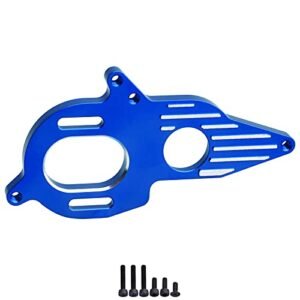 Arrma Adjustable Aluminum RC Buggy Motor Mount Lego Compatible for 1/10 Granite Mega Typhon Big Rock Senton 3S Outcast Kraton 4S Models Navy Blue