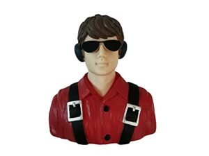 FLFRC 1/6 Scale Pilot RC Jet Figure Hand Painted for Model Airplanes Boats and Drones