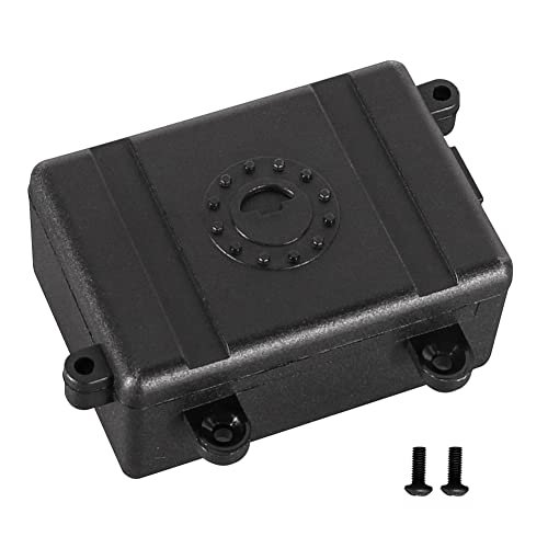 WEISHUJI RC Receiver Box Nylon Waterproof Sealed Case for RC Aerodyne Scale Helicopters Axial SCX10 II 90046 SCX10 57x34x26mm Upgrades Parts Accessories