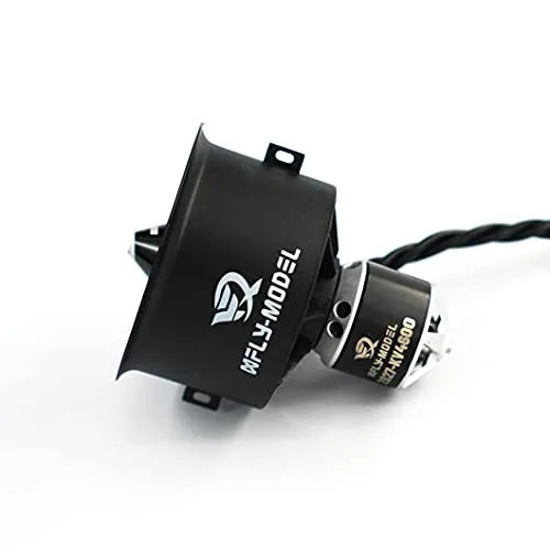 XFly 50mm 12 Blades EDF Ducted Fan with 4S 2627 KV4600 Brushless Outrunner Motor for Model Jet Aircraft