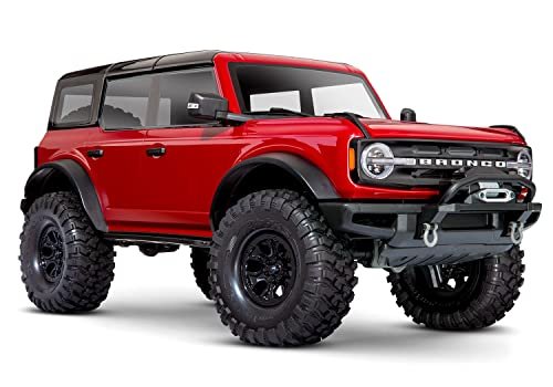 TRX4 Scale and Trail Crawler 2021 Ford Bronco Body Red RC Scale Nationals Champion