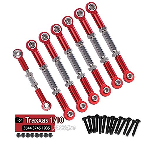 ARRCat Premium RC Crane Parts Aluminum Adjustable Turnbuckles for 1/10 Scale Trucks
