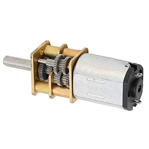 Magnolia Home RC Willey DC 6V Gear Motor 10 RPM High Torque Speed Reduction Geared Motor with 3x10mm Shaft