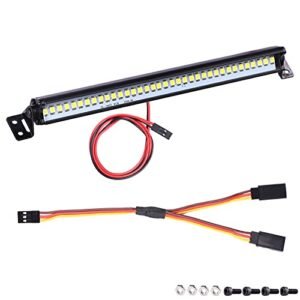AIMROCK 150mm RC Light Bar with 36 LEDs for 1 10 Scale RC Cars Including Slash TRX4 SCX10 Losi RC4WD D90