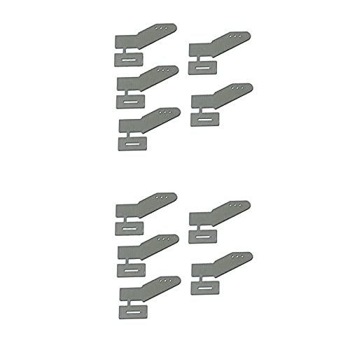 10PCS Aircraft Model Fiber Rudder Replacement Part for Depron RC Plane Plans 25mm KT Foam PP