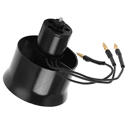 VGEBY RC Airplane Retracts 30mm EDF 6 Blades Ducted Fan with QF1611 7000KV Brushless Motor for Enhanced Flight Performance