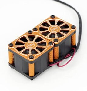 Power Hobbies Twister Twin 40mm Aluminum Cooling Fan for RC Motor Power Calculator Optimization
