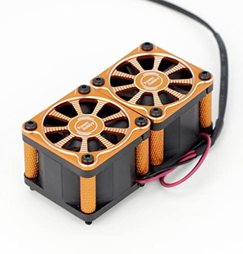 Power Hobbies Twister Twin 40mm Aluminum Cooling Fan for RC Motor Power Calculator Optimization
