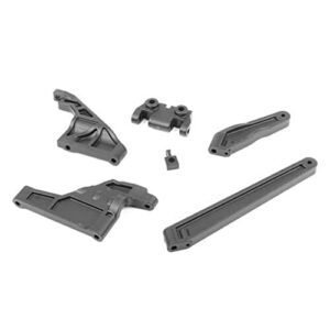 Tekno RC LLC EB ET48 2.0 Chassis Brace Set Front Rear Center TKR9062B Electric Car Truck Option Parts Check RC Willey Hours Utah