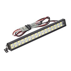 DKKY RC Roof Light Bar with 32 LED Lights for Arkansas RC Crawlers Compatible with Traxxas TRX4 Axial SCX10 DC90 CC01 1 10 Scale Models