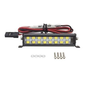 DKKY RC Pod Lights 16 LED Light Bar for Traxxas TRX4 Axial SCX10 D90 CC01 1 10 RC Crawler Upgrade Parts
