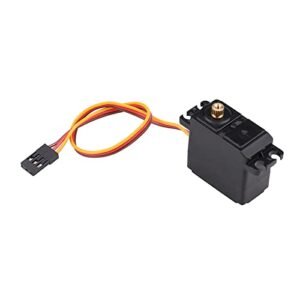 Keenso High Speed Metal Gear RC Servo for Badlands RC Racetrack 1/16 1/14 1/12 Scale Cars