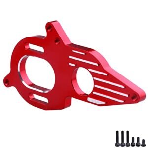 Arrma Aluminum Motor Mount Upgrade for Top RC Models Granite Mega Typhon Big Rock Senton Kraton Outcast 3S 4S Red