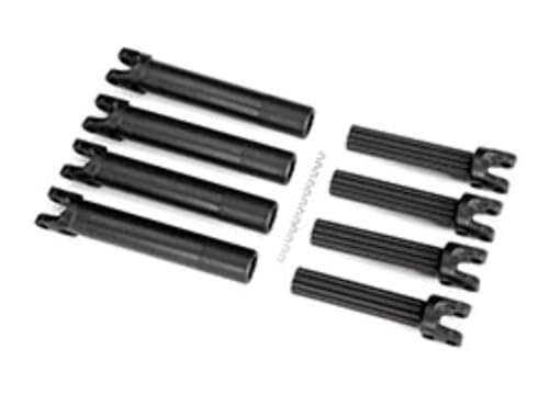 Traxxas Avicel RC 591 Use in Suspension Half Shaft Set Plastic Parts Internal External Splined 4 Assemblies for WideMaxx Suspension Kit 8995