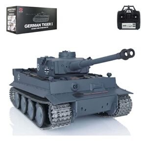 Toucan RC Hobby Henglong 1 16 Tk7 0 Upgraded Metal German Tiger I Infrared BB Airsoft RTR 3818 RC Tank with Barrel Recoil