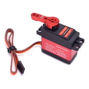 Readytosky 20KG Digital Servo High Torque Full Metal Gear Waterproof Servo for GT Model QS8006 RC Helicopter