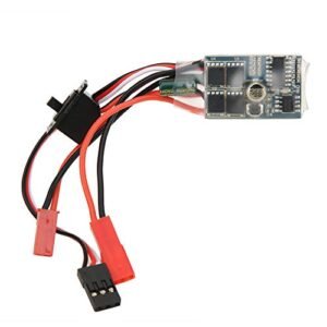 Outerlimits SV43 RC Boat Brushed ESC 30A Speed Controller with Brake for 1/16 1/18 1/24 Scale Models