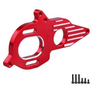 Arrma Aluminum Adjustable Motor Mount Plate Adapter for Big RC Gas Boats 1/10 Scale Models Red