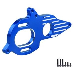 Big Gub RC Battleships Aluminum Adjustable Motor Mount Plate Adapter for Arrma 1/10 Granite Mega Typhon Big Rock Senton 3S Kraton Outcast 4S Models Navy Blue
