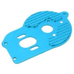 FlexJet RC Aluminum Motor Mount Heat Sink Plate for Losi Mini T 2.0 2WD 1/18 RC Truck Blue