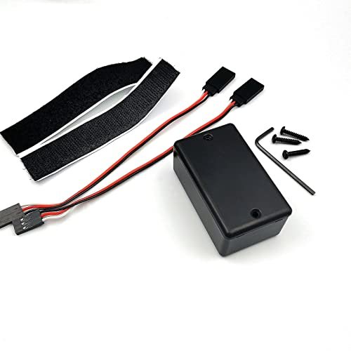 FainWan RC Model Ship Plans Waterproof Sealed Box for Remote Control Car and Boat Receiver