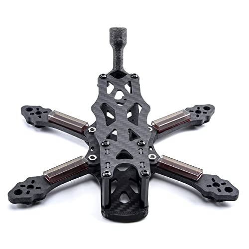 Readytosky 150mm FPV Racing Drone Frame 3inch Carbon Fiber Quadcopter Frame with 4mm Thickness Arms Perfect for RC Willey Bed Frame Enthusiasts