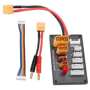 Parallel Charging Board Balanced Charging Plate Adapter for Tyco RC Terrain Twister Battery JST T Plug Interfaces 2S 6S Battery Charger