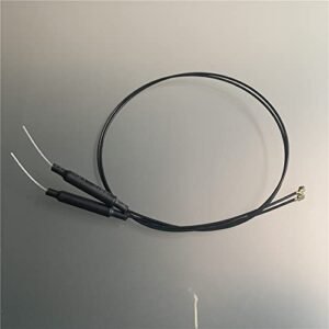 ZHIPAIJI 400mm RC Receiver Antenna Copper Tube 3DBi IPX13 Plug RC Aftermarket Parts for Frsky Futaba Flysky Frsky JR Hitec Series 2.4G FPV