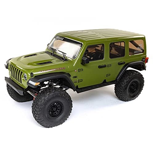 Axial 1 6 SCX6 Jeep JLU Wrangler 4WD Rock Crawler RTR RC Jeep Truck Green AXI05000T1