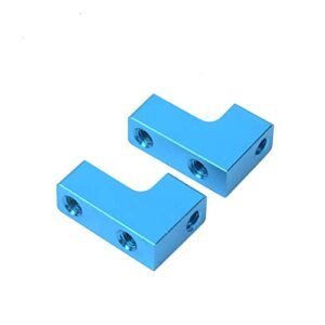 Aluminum Servo Stay Kit for Tamiya TT 02 TT 02RR TT 02FT TT 02D Type SR FF 03 TB 03 Chassis Upgrades