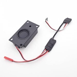 Boat Model Steam Whistle 5-12V Remote Control Whistle Receiver Control Horn Speaker Sound Module for RC Boat Marine Ship