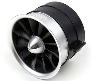 HSDJETS 90mm EDF Semimetallic Electric Ducted Fan 6S 1550KV 3.7KG Thrust for RC Electric Ducted Fan Jets
