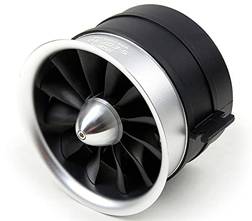 HSDJETS 90mm EDF Semimetallic Electric Ducted Fan 6S 1550KV 3.7KG Thrust for RC Electric Ducted Fan Jets