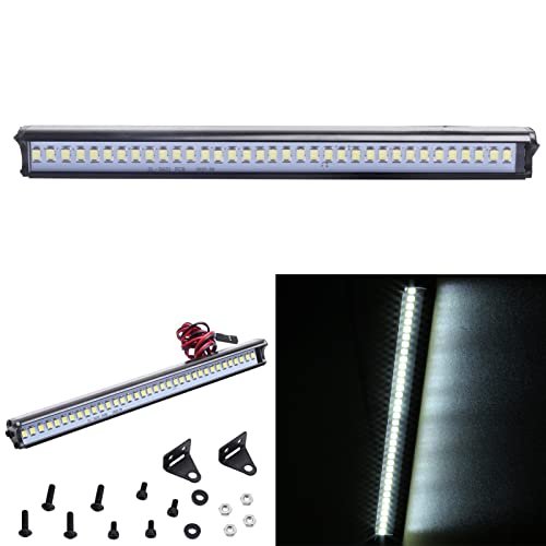 GoHobby Super Light RC Indoor Planes LED Light Bar Roof Lamp Kit 36 LED for 1/10 Traxxas TRX4 SCX10 90027 SCX10 II 90046 RC4WD D90 RC Crawler Car Type 1
