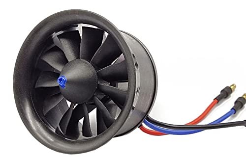 50mm EDF 4900KV 3S Brushless Motor RC Aircraft Jet Engine with 770g Max Thrust