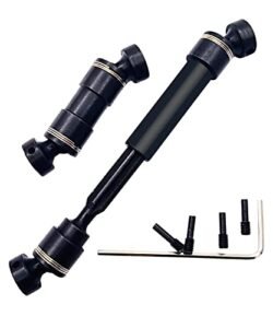 VICRAZZE New E Flite RC Planes Center Drive Shaft Hard Steel CVD for Traxxas 1 16 E Revo Summit 7250R Replacement