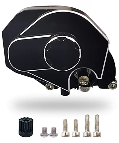 VICRAZZE Assembled Aluminum Transmission Gearbox with Steel Gear for Axial SCX24 90081 AXI00001 AXI00002 1/24 RC Crawler Perfect for Lea RC Enthusiasts
