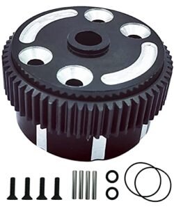 VICRAZZE Sealed Differential Case CNC Machined Hardened Steel Cog Gear for Traxxas 1 10 Scale Models