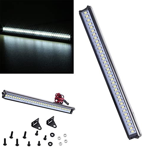 Hobbyfire Super Bright RC LED Light Bar Kit for 5th Gen Camaro RC Car TRX4 Slash 2WD 4X4 SCX10 SCX10 II 90046 Redcat Gen7 Gen 8 Arrma RC4WD D90 Rock Crawler 36 LEDs Type 1