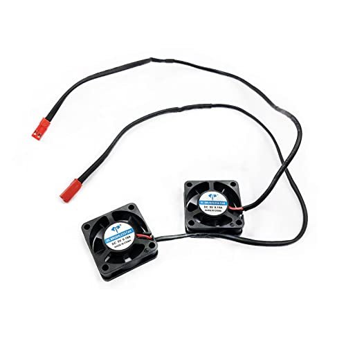 FainWan 2PCS JST Plug RC Cooling Fan 30x30x10mm Ball Bearing for RC Hobby Products
