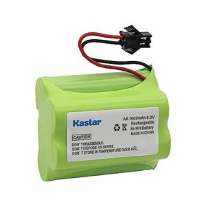 Kastar Ni MH Battery 6V 1600mAh Replacement for Hart Tools RC Truck and Other RC Vehicles