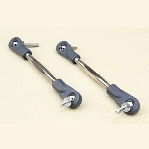 KingVal Replacement Steering Linkage Set for 1/5 Scale HPI ROVAN KM Baja 5B 5T 5SC RC Car