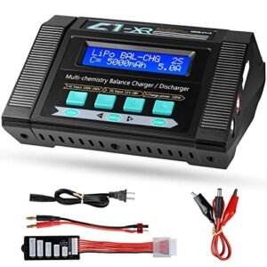 BGUAD 100W 10A AC DC Smart Balance Lipo Charger for Tomtop RC Boat LiPo LiHV Life NiMH NiCd Pb Batteries