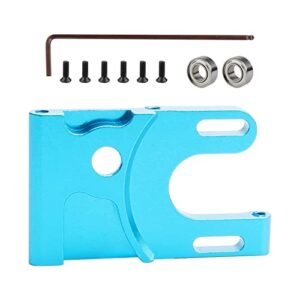 HSP Aluminum Motor Mount and Bearing Set for Nitro RC Cars vs Electric RC Cars Upgrade Compatible with 1/10 Scale Models 94123 94103 94107 94110 94111 94112 94113 94115 94124 94170