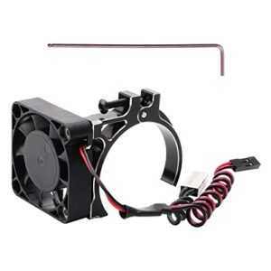 Rchobbytop RC Motor Cooling Fan with Thermal Sensor for UDR RC Truck 42mm Motors