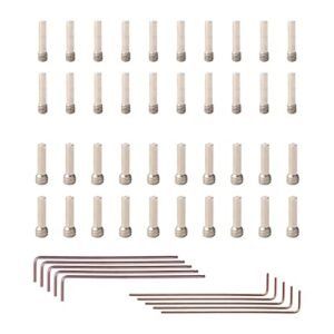 Rchobbytop Steel Screw Shaft and Hex Key Set for Bowie RC Truck M3 M4 Driveshaft Replacement