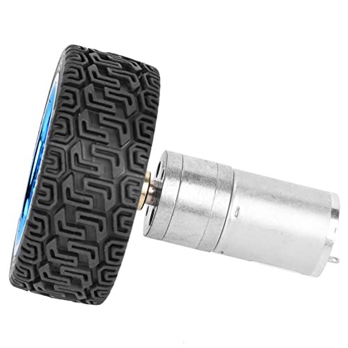 Garosa Toy Story RC Free Wheel Buggy DIY Kit 2Pcs DC Motor Wheel Encoder 6V 4W 280RPM with 65mm Wheels and Mounting Bracket